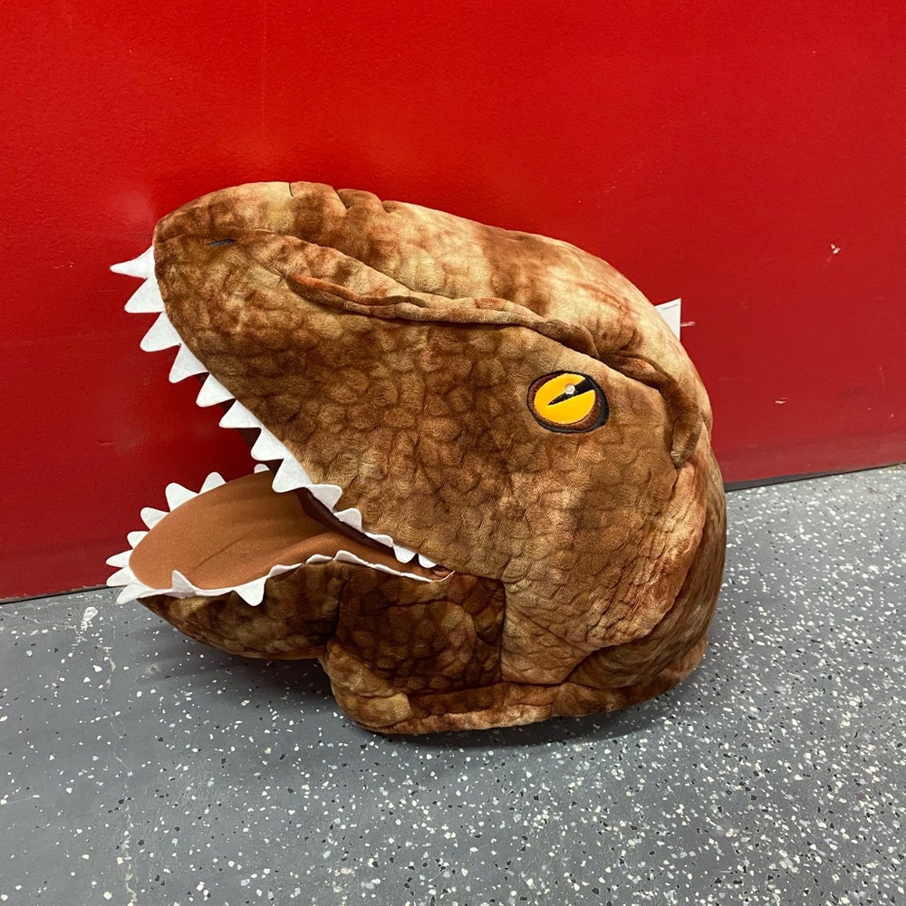 Halloween Mask T-Rex Dinosaur Full Mask Plush
